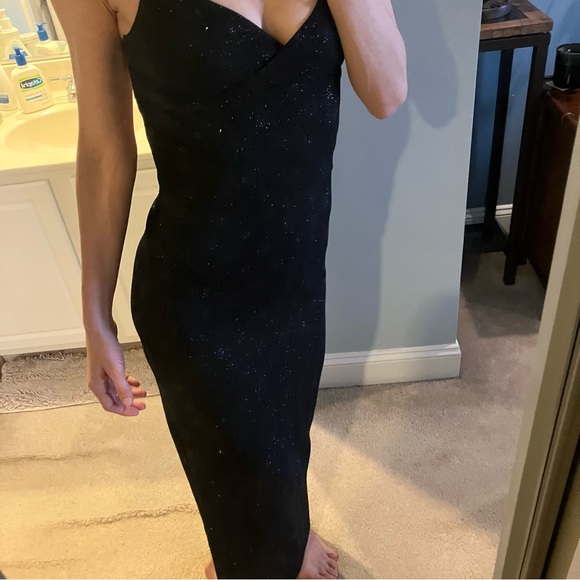 Vintage 90s Maxi Gown 💕 Sz S - Picture 4 of 16